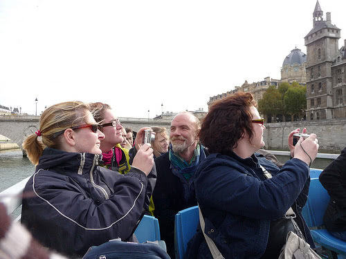 Paris meetup - in the boat