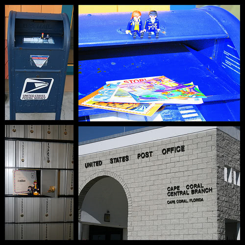 usps mailbox and postoffice