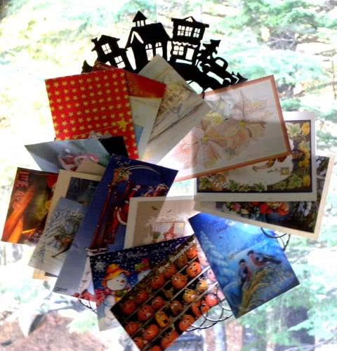 halloween postcards